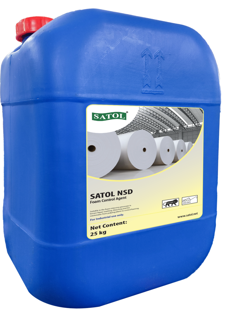SATOL NSD - Silicone Based defoaming and antifoaming agents for Pulp and Paper Industry