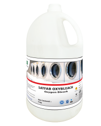 SATFAB OXYBLEACH oxygen bleach liquid peroxide-based laundry bleach 5 kg container